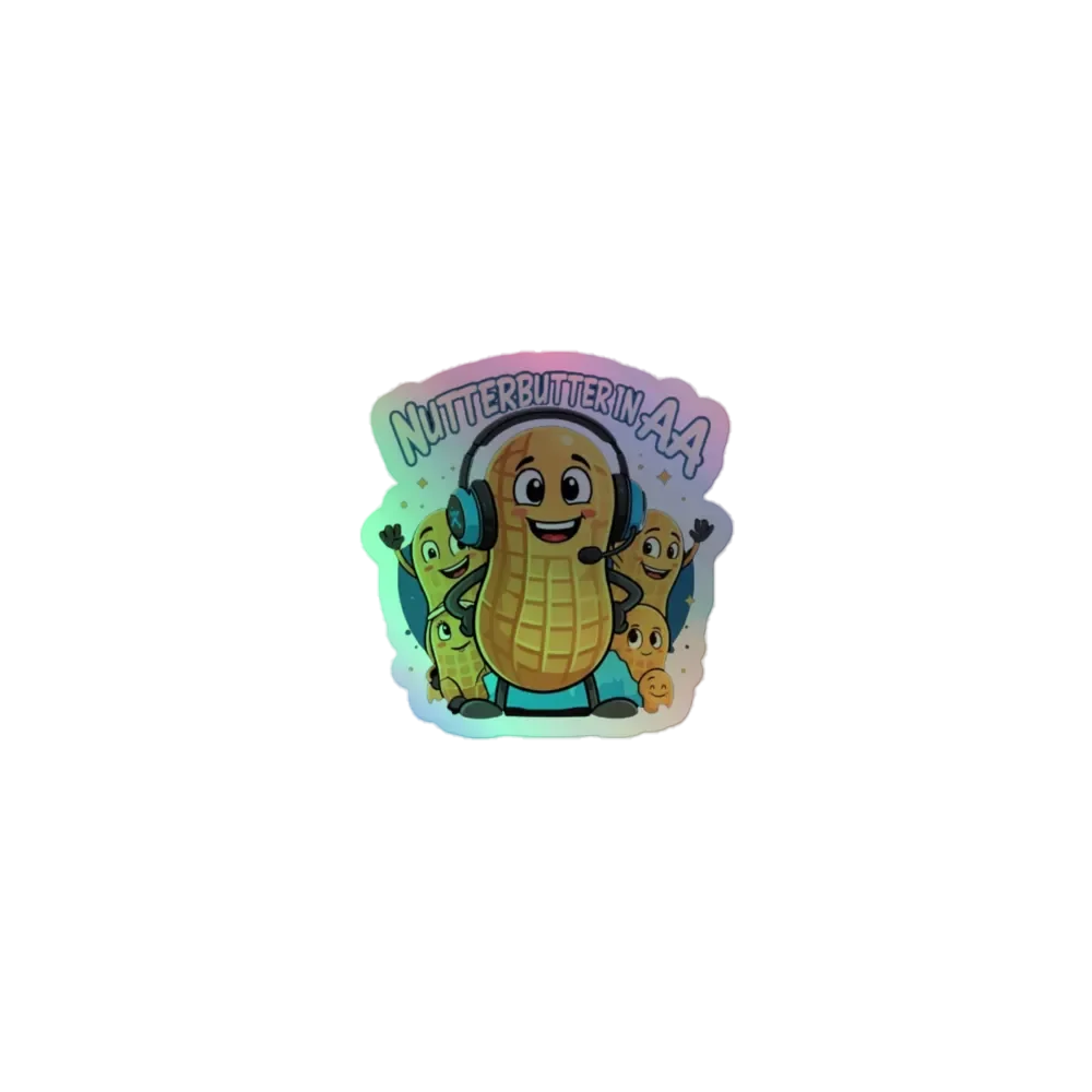 Nutter Logo Sticker 2